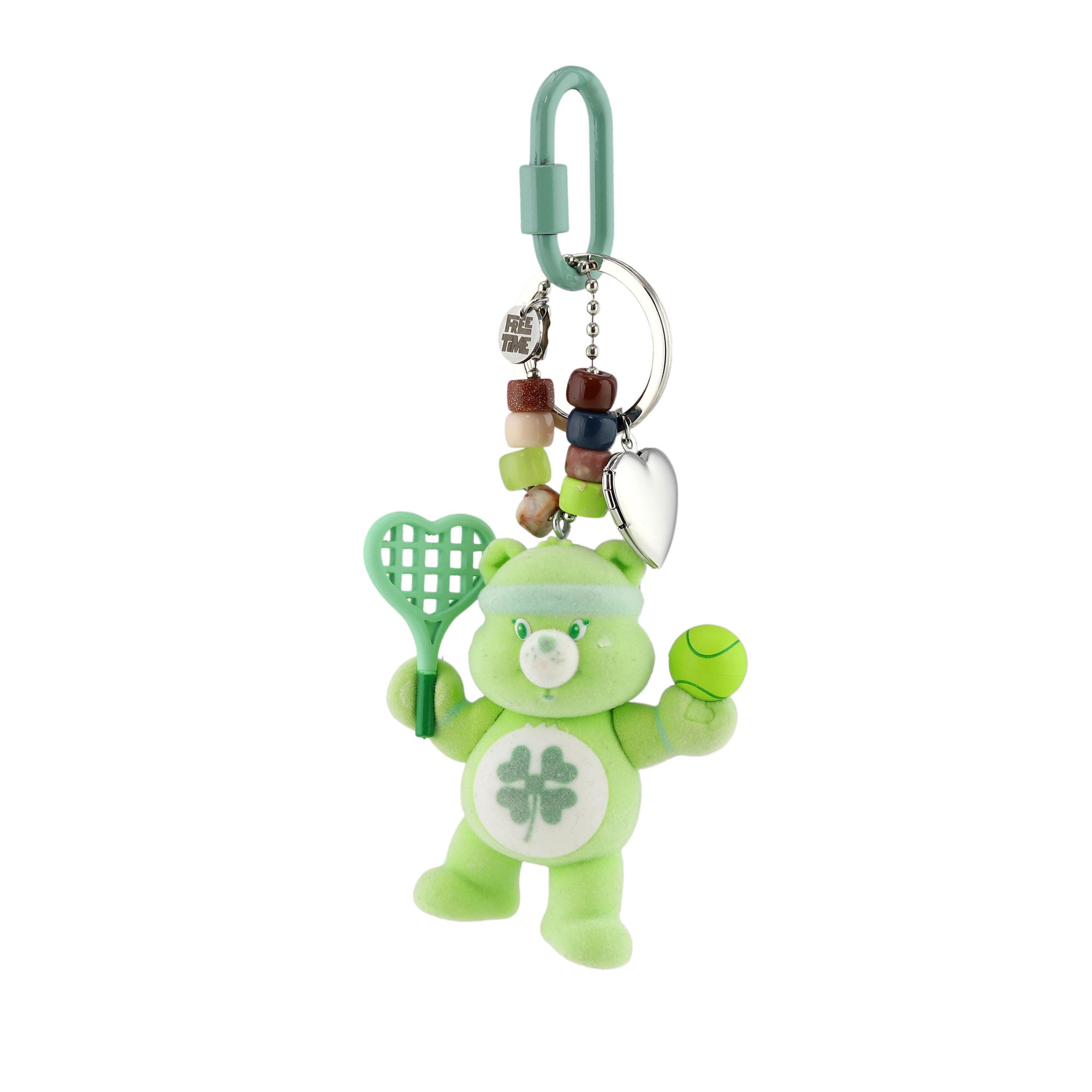 Personalized Heart Locket Keychain