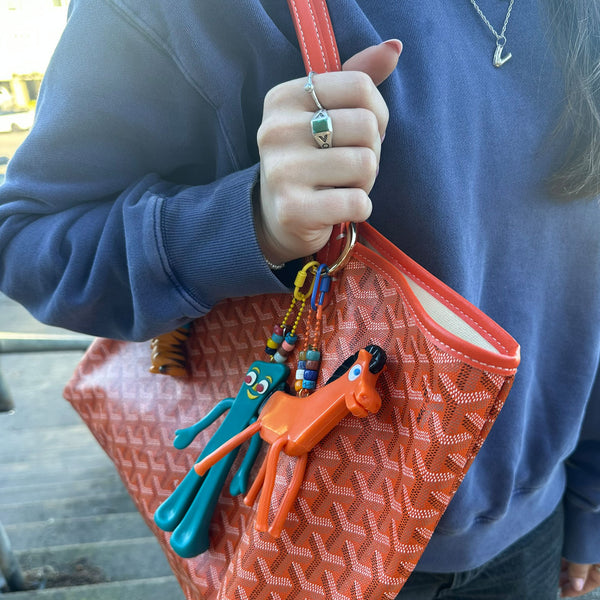 Vintage Gumby Bag Charm