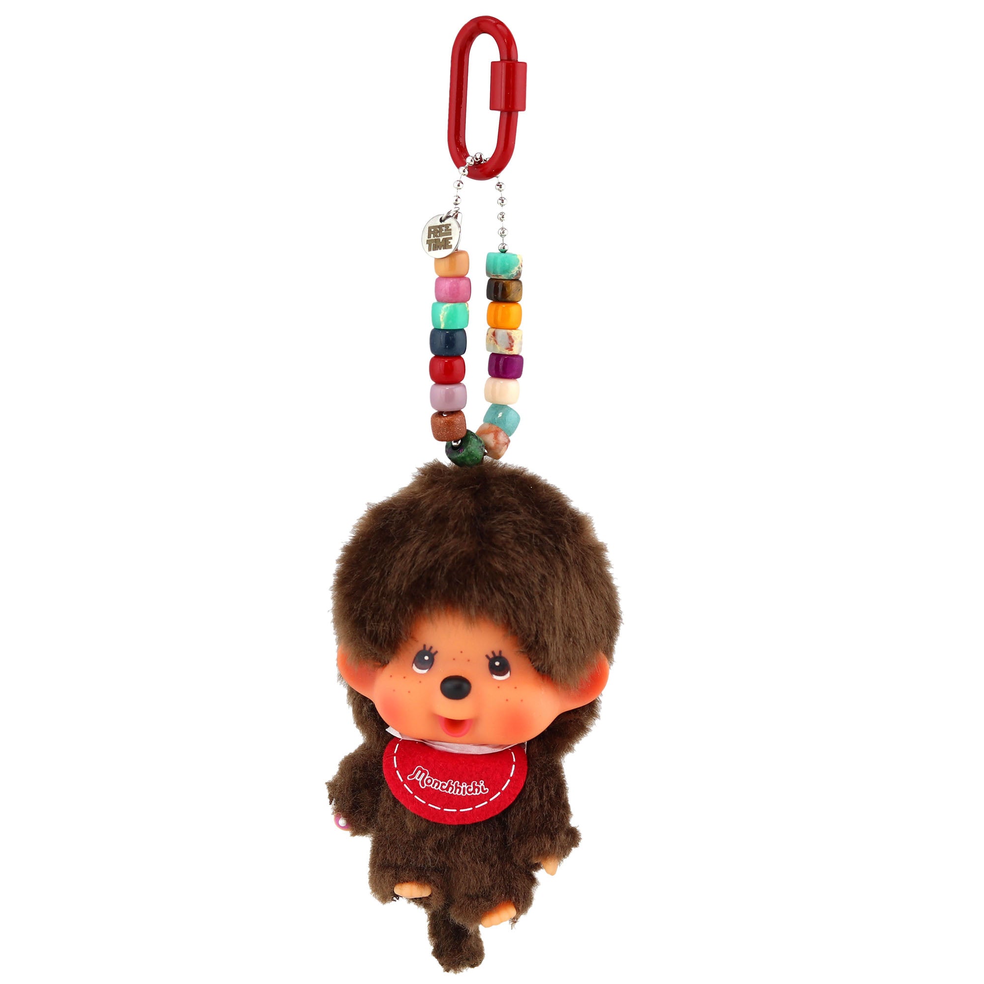 Brown Monchichi Bag Charm