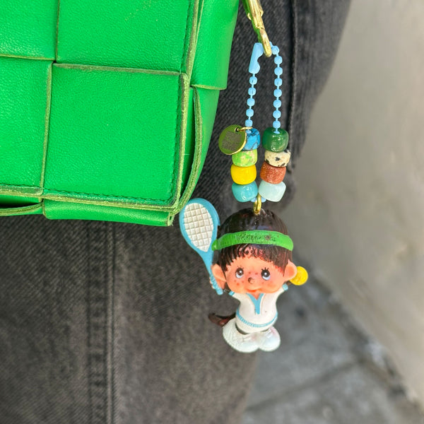 Monchhichi Tennis Player Bag Charm